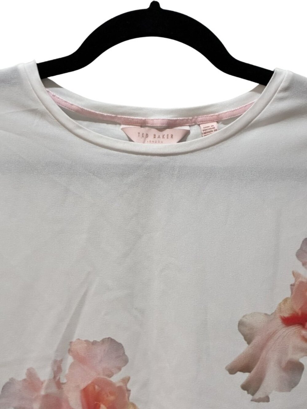 Ted Baker Mellini Chatsworth Bloom Floral Botanical Blouse Romantic Quiet Luxury - Picture 3 of 5